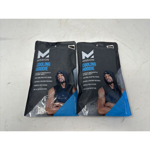 2 - Mission Cooling Hoodie Towel- Hood Towel, Evaporative Cool Technology, Cools